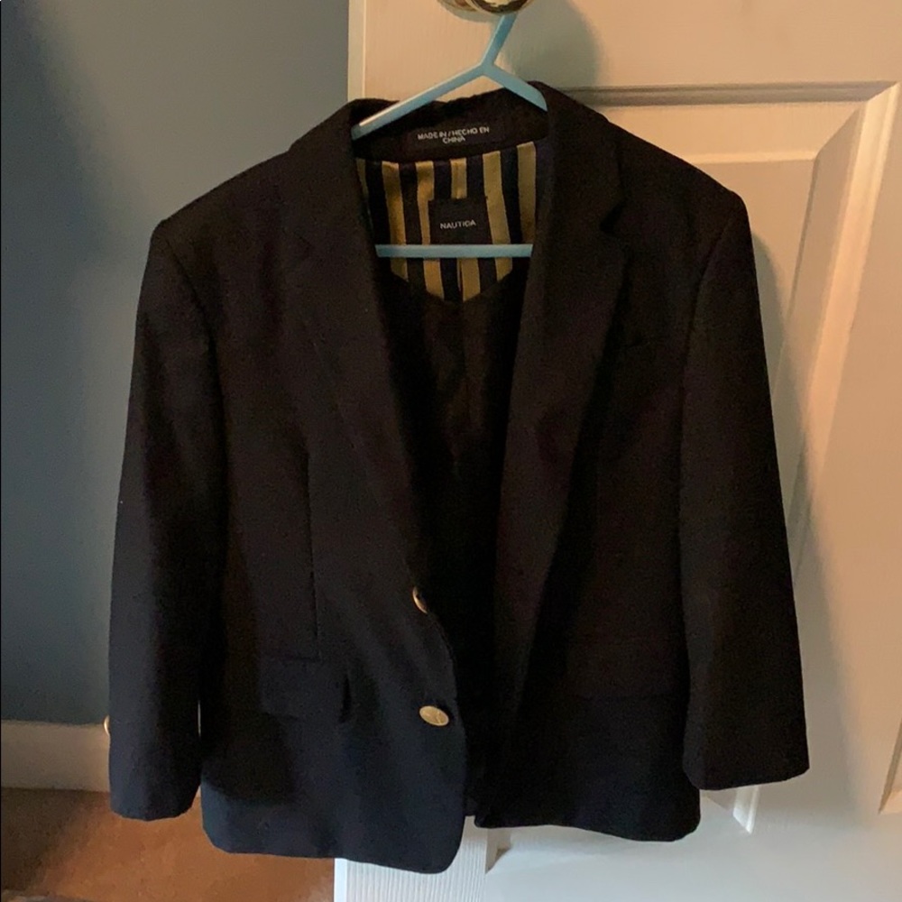 Nautica Boys blue blazer